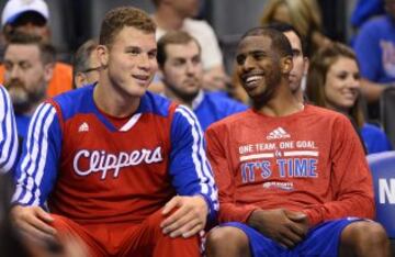 Blake Griffin y Chris Paul.