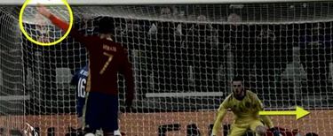 ¿Avisó Morata a De Gea de la dirección del penalti de Italia?
