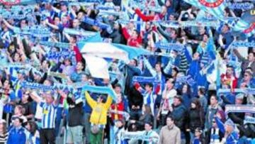 <b>LA GRADA 'RUGE'. </b>Esta noche lo hará por los leones, y el domingo para aupar al Espanyol hacia la salvación.