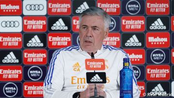 Ancelotti: "¿Mbappé? Tenemos que pensar solo en la final"