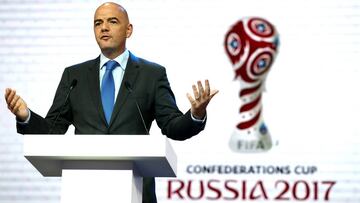 Sorteo Copa Confederaciones Rusia 2017: crónica, grupos, calendario