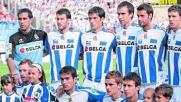 <b>PRESENTE. </b>La Real, alineada la pasada jornada ante el Numancia.