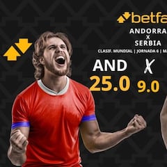 Andorra vs. Serbia: horario, dónde ver, pronósticos y clasificación
