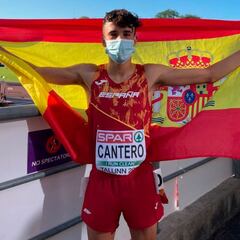 David Cantero, plata en 5.000 en los Europeos sub20