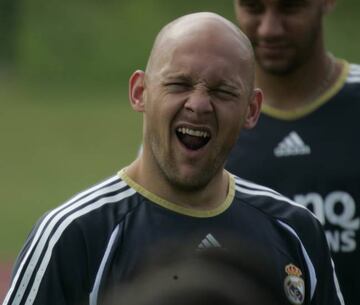 Gravesen, en el Real Madrid.