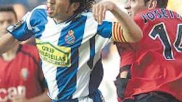 <b>ESTA VEZ, NO. </b>Como siempre, Tamudo lo intentó, aunque sin suerte.