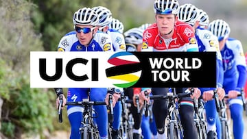 La imagen del UCI World Tour.