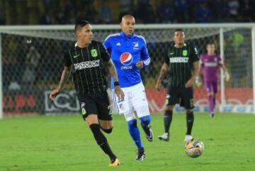 Millonarios y Nacional se enfrentaron en Bogotá en juego aplazado de la fecha 9 de la Liga Águila.