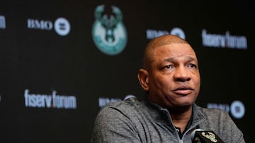 The Milwaukee Bucks’ new coach and former analyst Doc Rivers lost in his debut, but said he recognized the mistakes from watching them on TV.