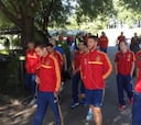 Paseo para descargar tensión con Casillas y Valdés en el foco