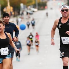 Lance Armstrong corrió la maratón de Austin e hizo 3:02
