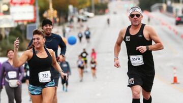 Lance Armstrong corrió la maratón de Austin e hizo 3:02