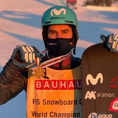 Lucas Eguibar es el oro del snowboard español