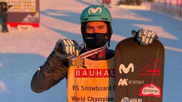 Lucas Eguibar es el oro del snowboard español