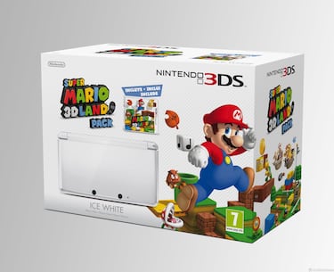España recibirá 3DS en blanco y rosa y con Nintendogs y Mario