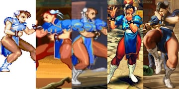 La evolución de Chun-Li (Arkreiders)