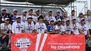 El Downtown Los &Aacute;ngeles SC, equipo que cuenta con una gran cantidad de salvadore&ntilde;os, fue campe&oacute;n nacional en los Estados Unidos.