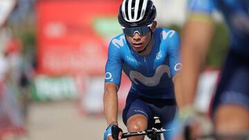 Superman López, en la Vuelta a España.