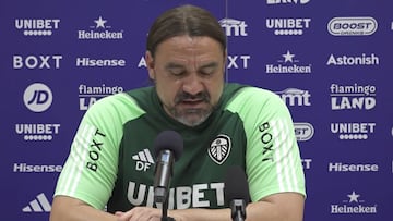 Daniel Farke, técnico del Leeds.