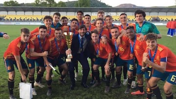 La Sub-18 gana el torneo de Eslovaquia en los penaltis