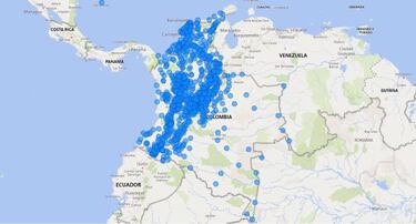 Mapa de casos y muertes por coronavirus por departamentos en Colombia: hoy, 13 de agosto