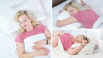 Duerme mejor con esta almohada ortopédica que reduce el dolor de cuello y espalda