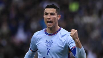 Cristiano empat¨® el r¨¦cord goleador de Messi en su ¨²ltimo baile