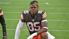 El tight end David Njoku fue elegido por los Browns para recibir la etiqueta de jugador franquicia mientras trabajan en un contrato a largo plazo.