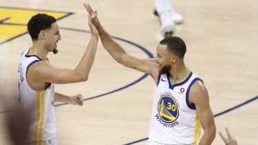 Curry y Thompson, los números de los 'Splash Brothers' en las Finals