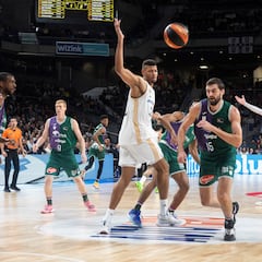 Real Madrid - Unicaja: resumen y resultado, ACB (93-99)