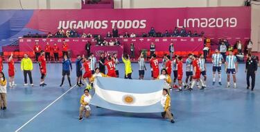 El animado ambiente que se vivió en la final de Chile y Argentina