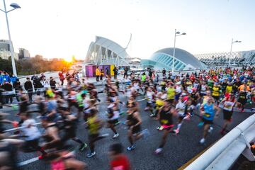 Maratón Valencia Trinidad Alfonso EDP 2021.