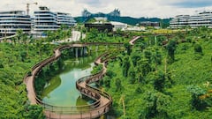 The country that is building a new capital: the current one is sinking at a rate of 7 inches per year