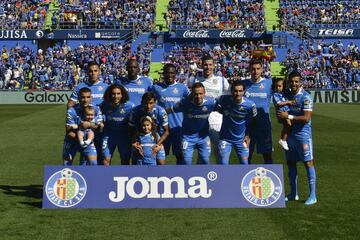 Once inicial del Getafe 

