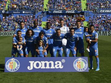 Once inicial del Getafe 

