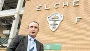 <b>LLEGÓ. </b>Josu Uribe intentará dar un buen rendimiento en Elche.