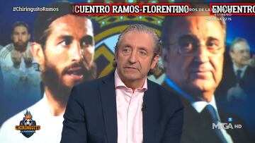 Pedrerol recrea cómo será el cara a cara entre Ramos y Florentino