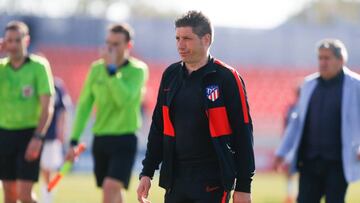 Nacho Fernández, entrenador del Atlético B.