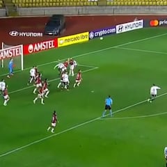 Lo celebró todo Chile: el notable golazo que amargó a Flamengo