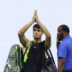 Desastre total de Carlos Alcaraz en el US Open