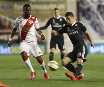 James Rodríguez vuolvió a recibir la confianza de Carlo Ancelotti por segundo partido consecutivo. El 10 fue la figura del partido