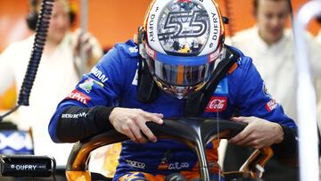 McLaren lanza un reto a Sainz