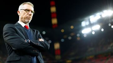 Peter St&ouml;ger, en un partido. 