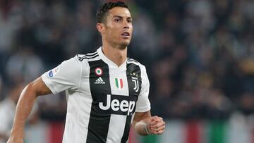 El jugador portugu&eacute;s de la Juventus, Cristiano Ronaldo, durante un partido.