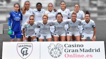 Jugadoras del Madrid CFF.