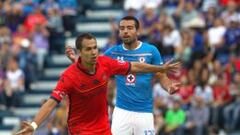 Pablo Vel&aacute;zquez marco un doblete en su regreso al f&uacute;tbol mexicano.