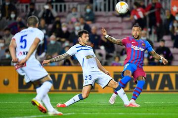 Memphis Depay con Ximo Navarro.