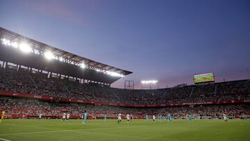 Imagen del Sánchez Pizjuán en la visita del Real Madrid.
