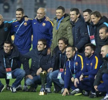 El 20 de diciembre de 2015 el Barcelona de Luis Enrique ganó el Mundial de Clubes 2015