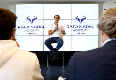 What injury does Rafa Nadal have and how long is he out for?